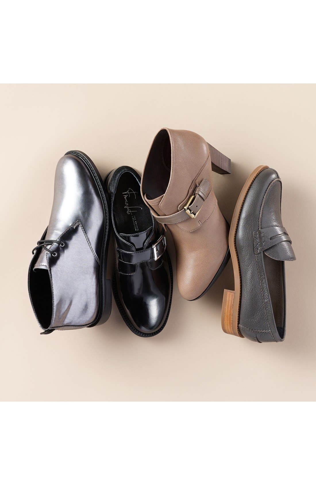 Franco Sarto 'Tasia' Buckle Detail Slip On, Alternate, color, 