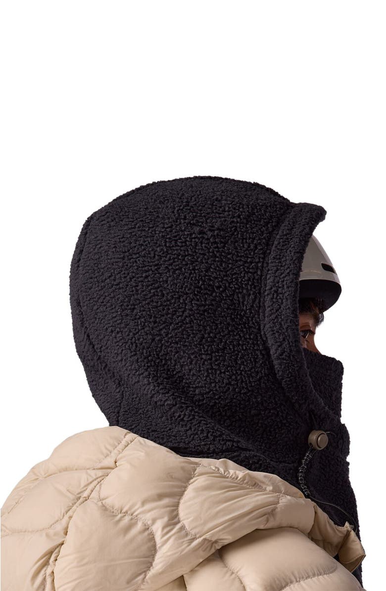 Backcountry Wander Pile-Fleece Hood, Alternate, color, Black
