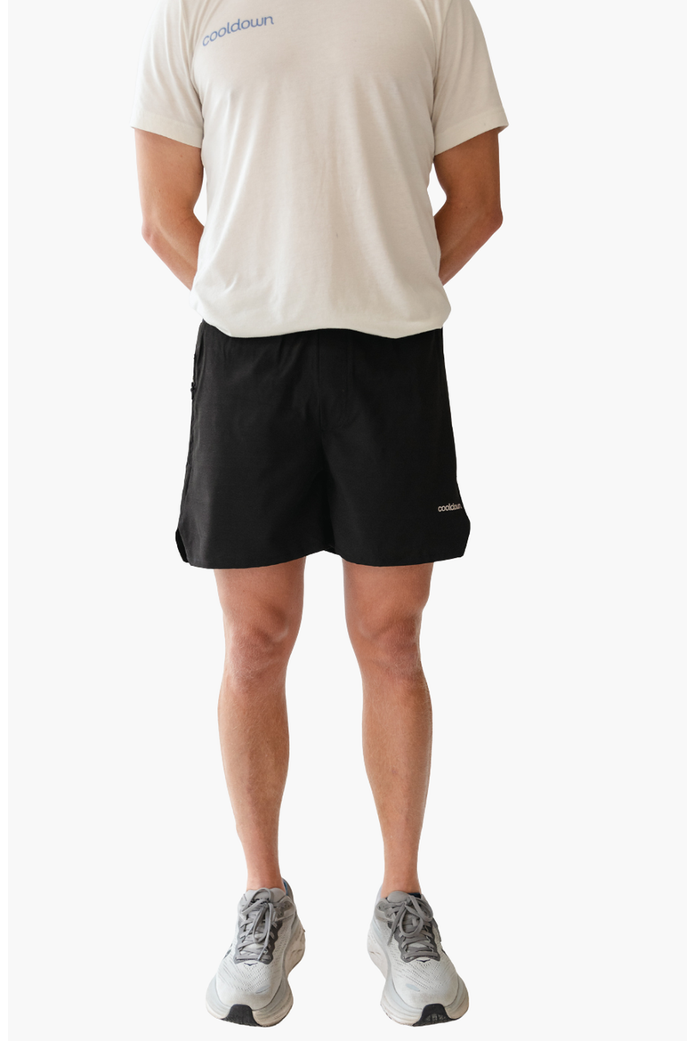 Miller Running Shorts, Main, color, Black
