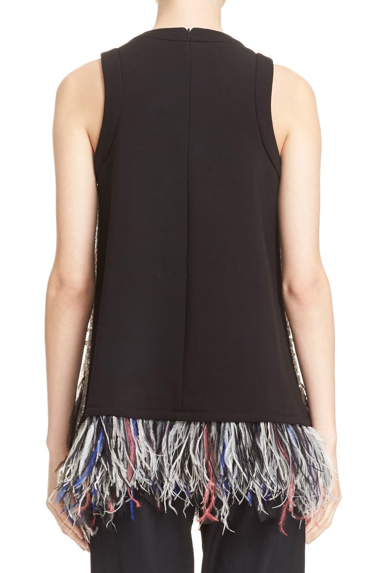 Embellished Tunic, Alternate, color, SILVER