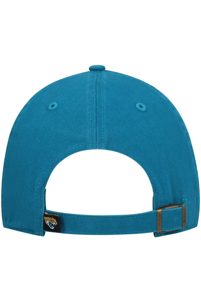 Men's '47 Teal Jacksonville Jaguars Secondary Clean Up Adjustable Hat, Alternate, color, Teal