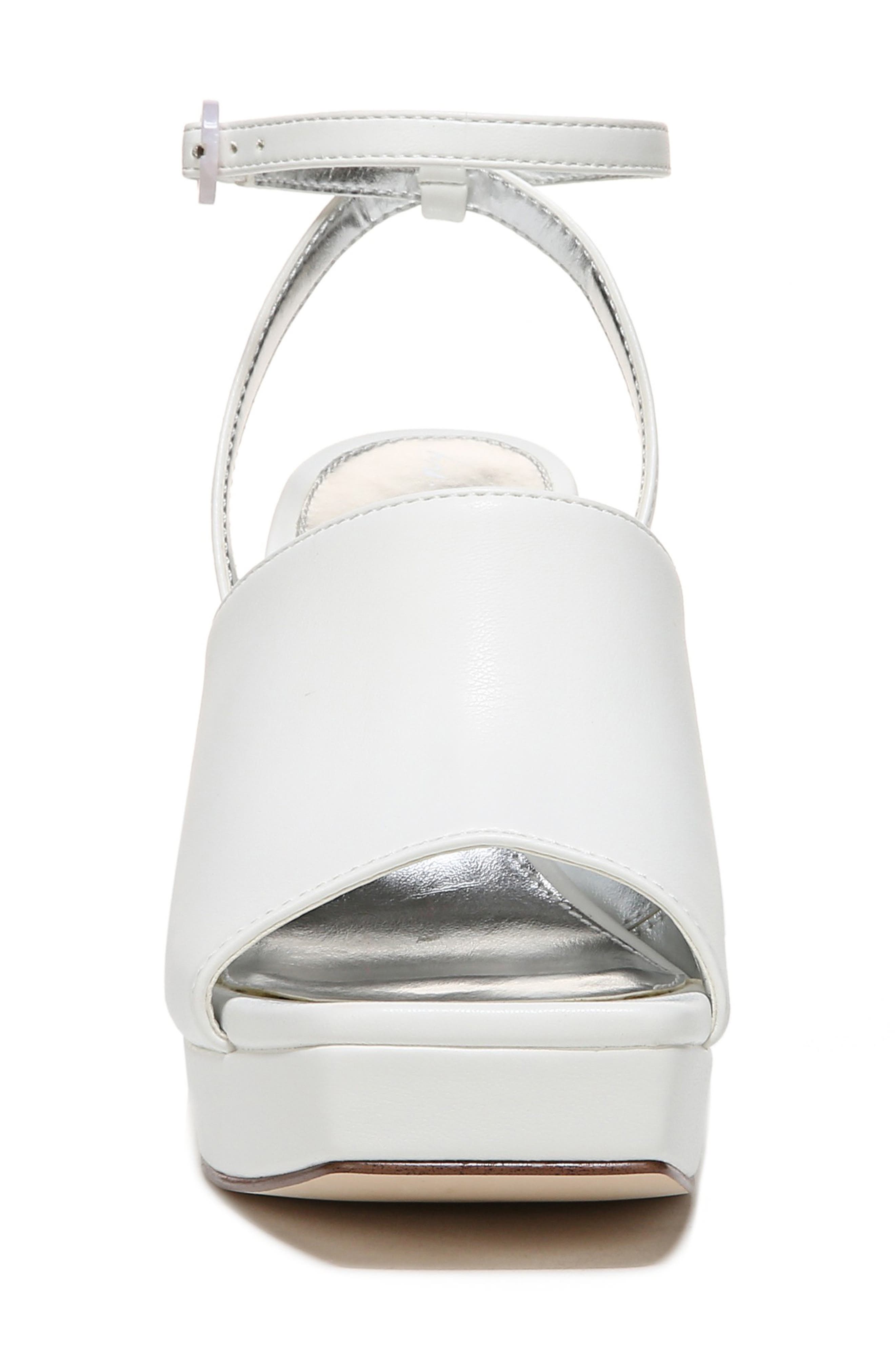Circus by Sam Edelman Miranda Platform Ankle Strap Sandal, Alternate, color, BRIGHT WHITE