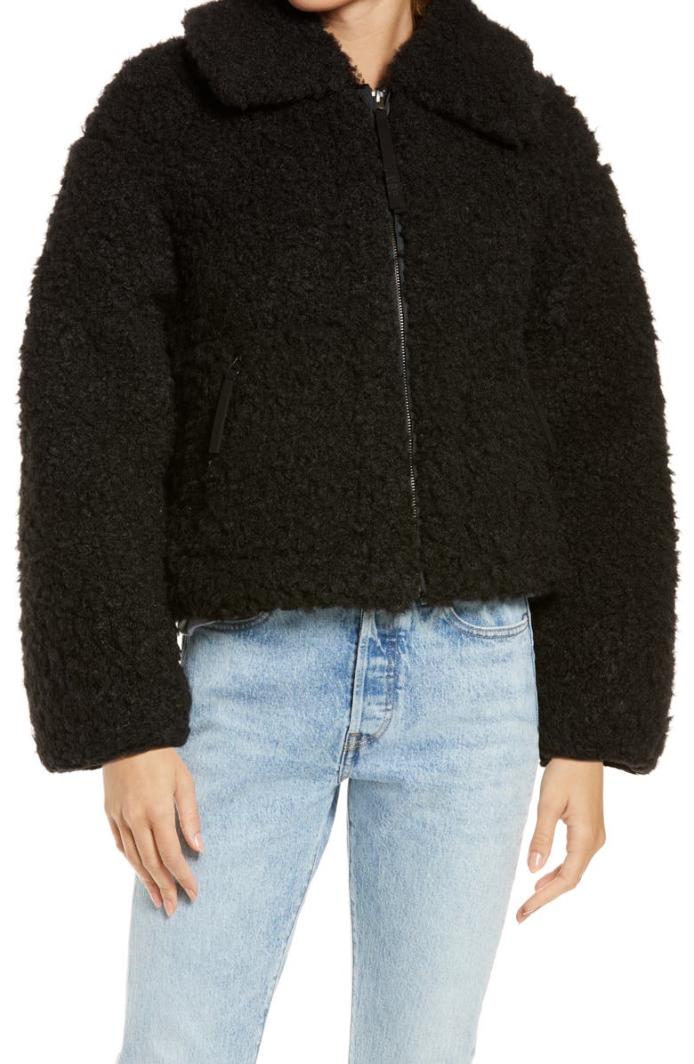 UGG<sup>®</sup> Maeve Women's High Pile Fleece Jacket, Alternate, color,