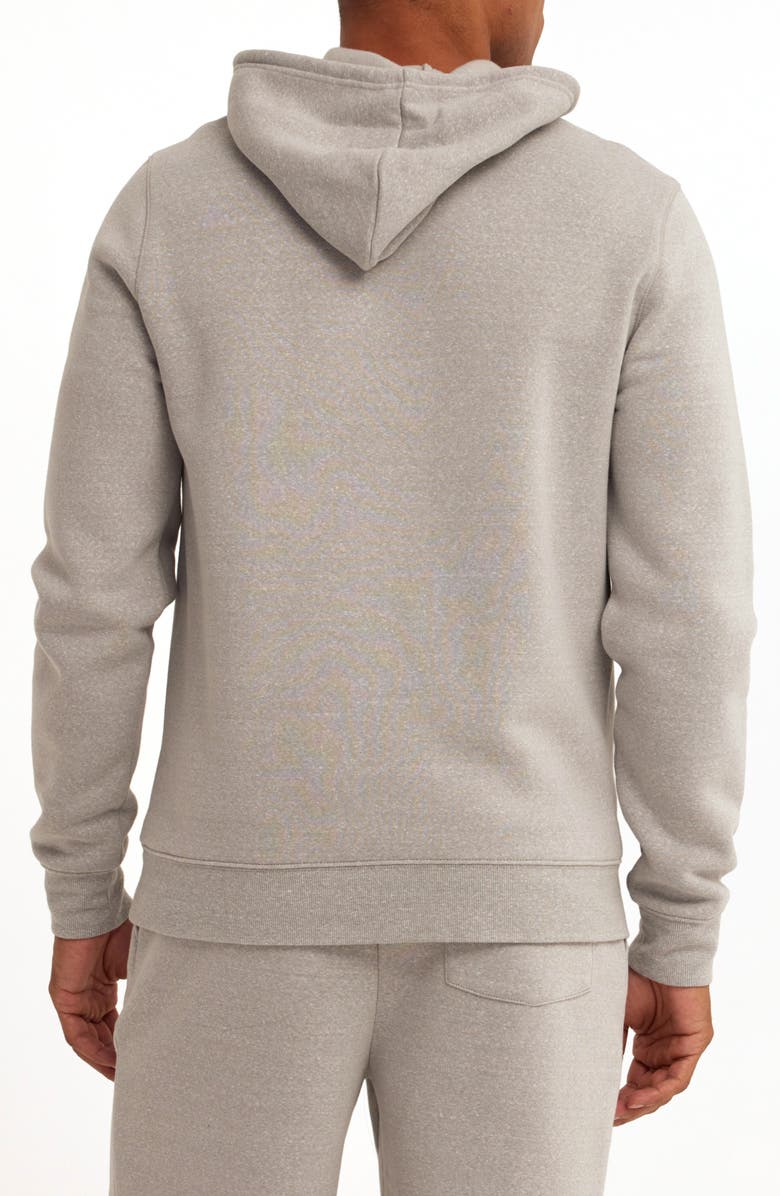 Threads 4 Thought Fleece Pullover Hoodie, Alternate, color, Light Heather Grey