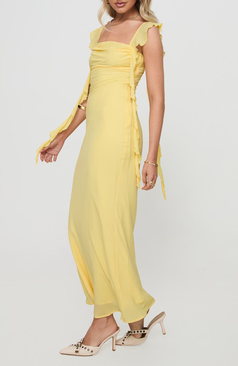 Princess Polly Lanai Ruffle Strap Maxi Dress, Alternate, color,