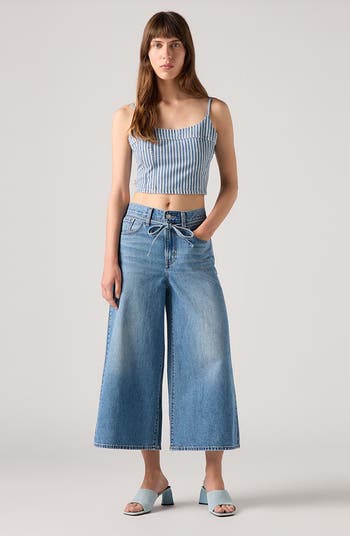 ワイドレッグ♪【Levi's】ブルー XL Culotte ジーンズ Xl Culotte Women's Jeans - Dark Wash | Levi's® US