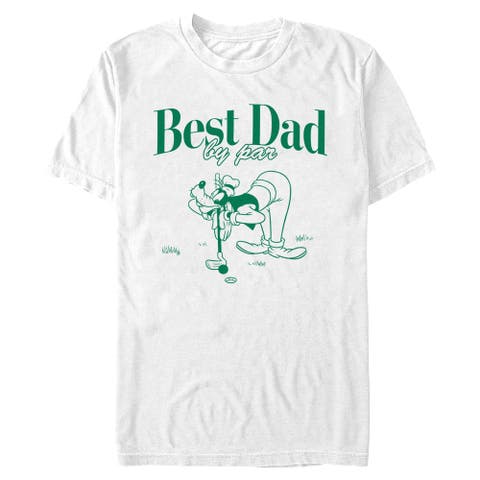 Men's Mickey & Friends Best Dad By Par  Graphic T-Shirt