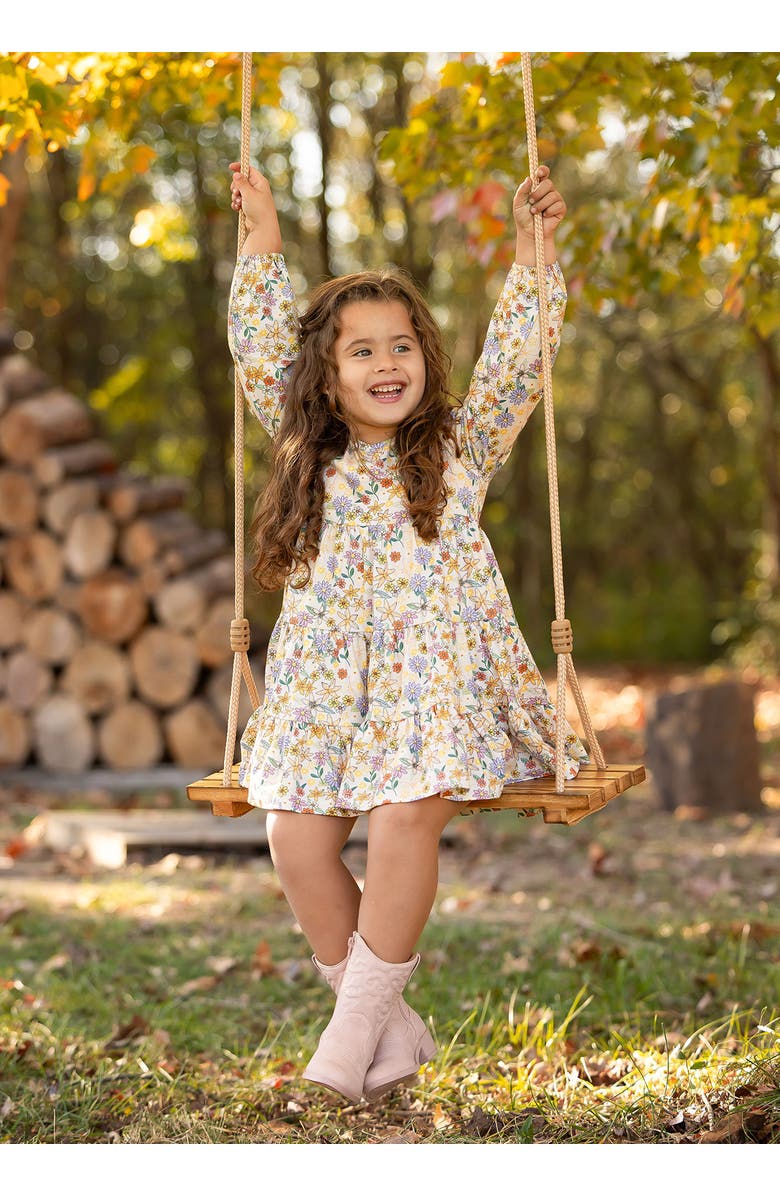 Mabel + Honey Flower Field Dress, Alternate, color, Pink