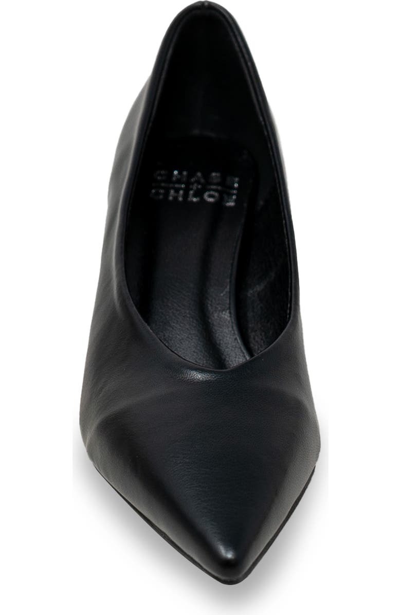 CHASE AND CHLOE Zandra Pointed Toe Pump, Alternate, color,