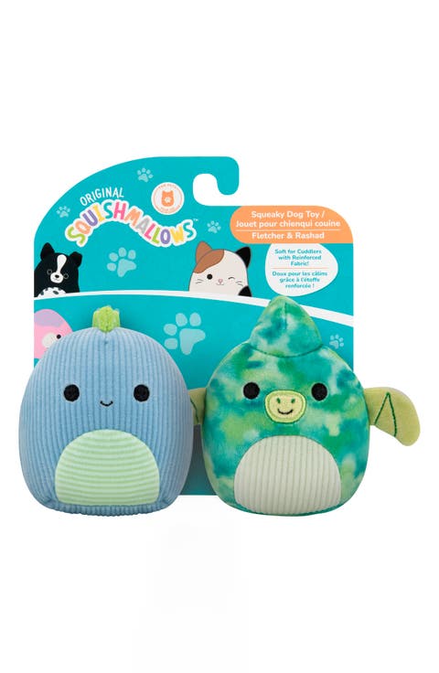 3.5" Set of 2 Squeaky Pet Toys