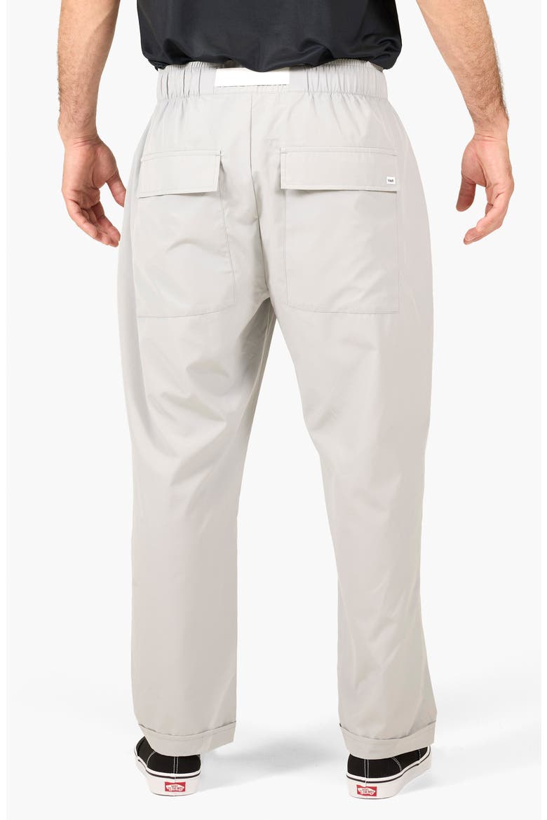 Featherlight Loose Fit Belted Pants, Alternate, color, COOL GREY