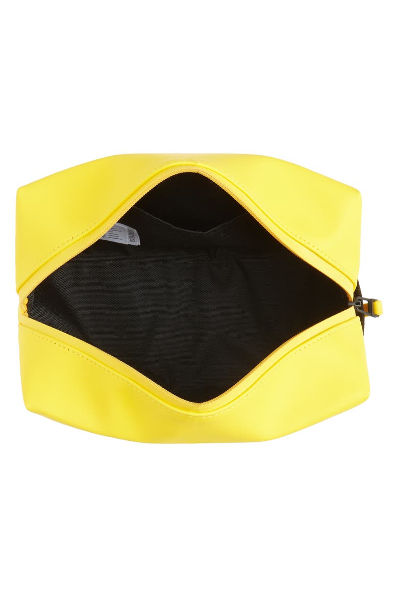 Small Waterproof Wash Bag, Alternate, color, YELLOW