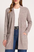 matty m. Claire Longline Open Front Cardigan