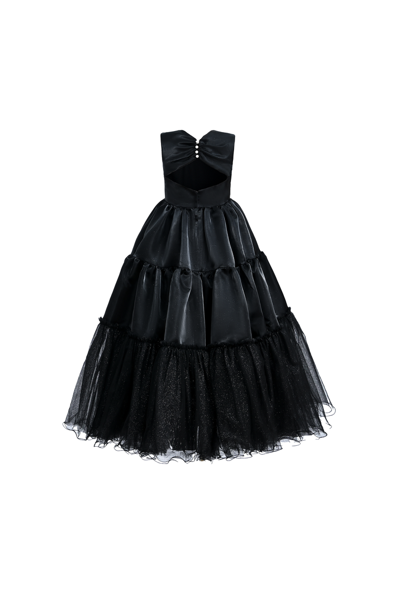 Teola Dress, Alternate, color, Black