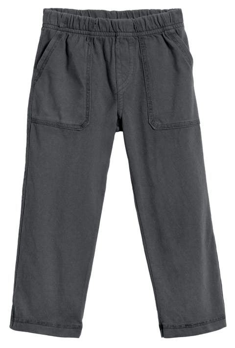Boys Soft 100% Cotton 3-Pocket Jersey Pants