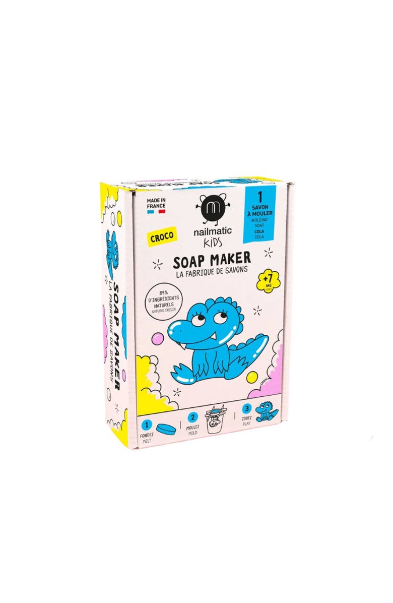 nailmatic Soap Maker Kit For Kids, Main, color, Croco