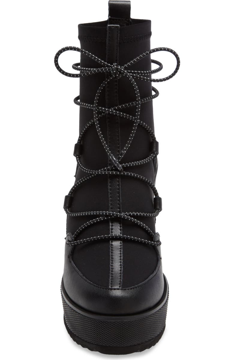 Steve Madden Atomic Wedge Lace-Up Bootie, Alternate, color,