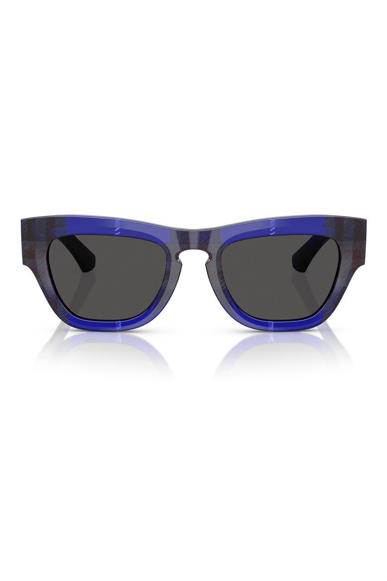 51mm Square Sunglasses, Main, color, DARK GREY