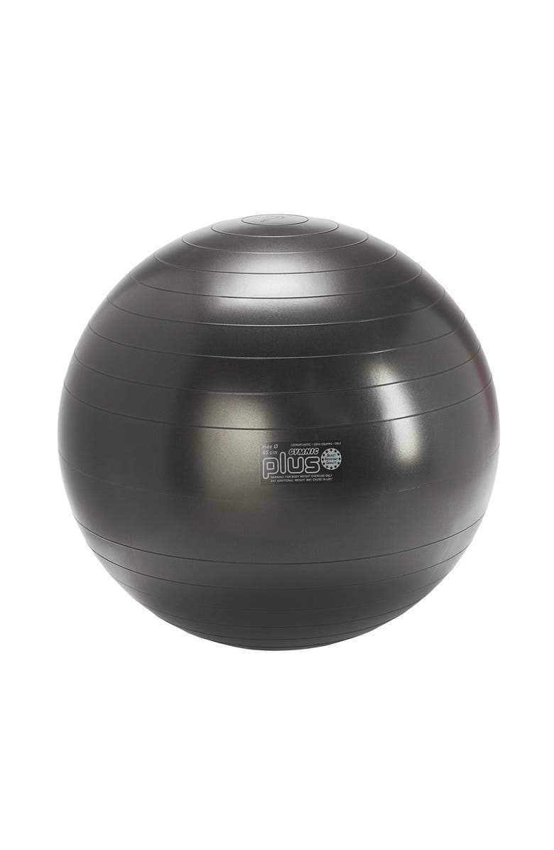 Gymnic Ball Plus 65, Main, color, Black