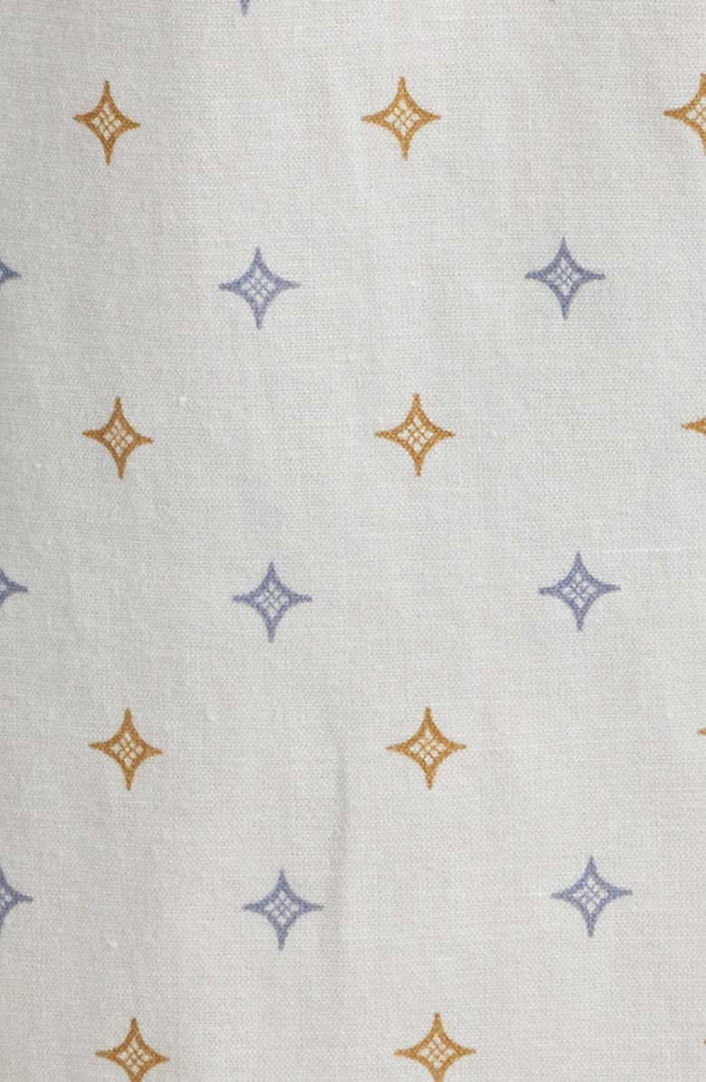 Brixton Charter Print Short Sleeve Button-Up Shirt, Alternate, color, Off White/ Multi Diamond Tile