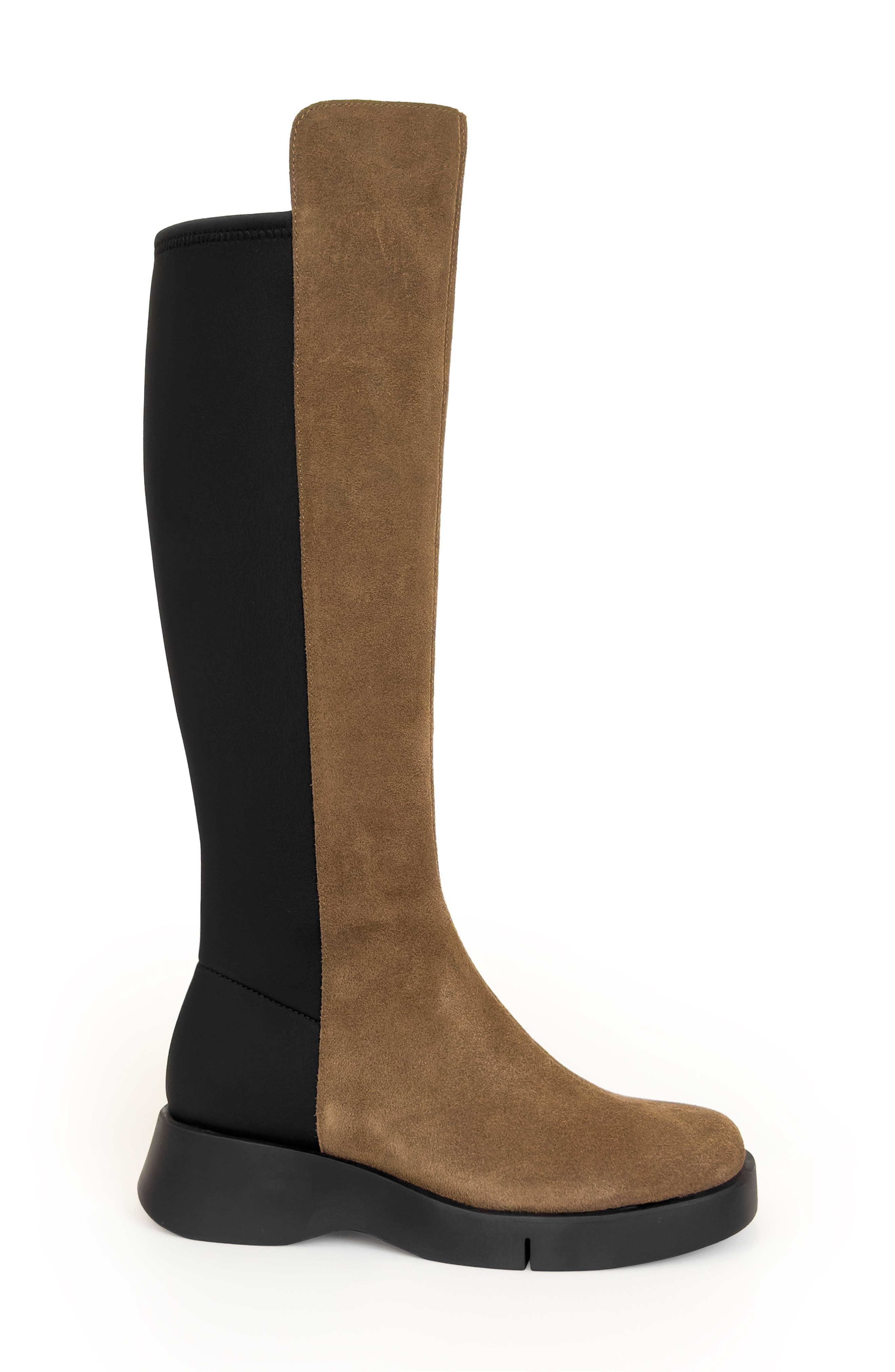 Flavia Knee High Boot, Alternate, color, FANGO BLACK