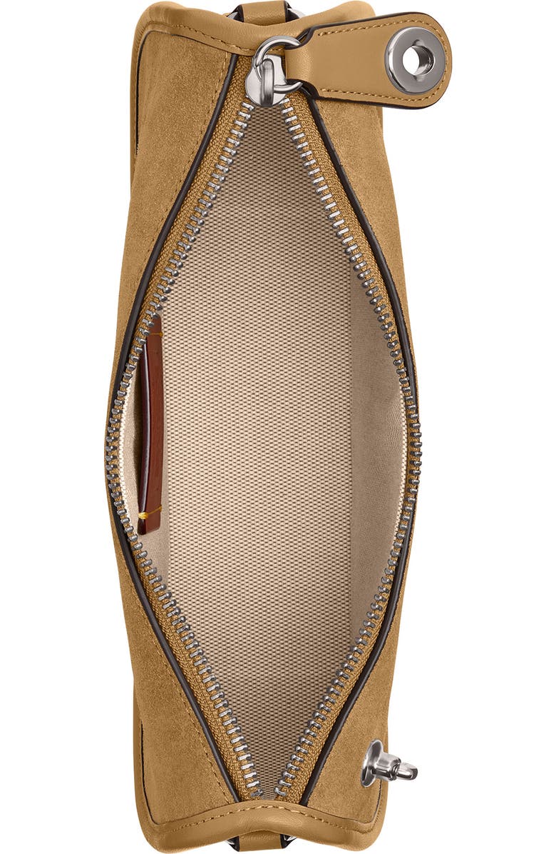 COACH Swinger Mixed Leather Shoulder Bag, Alternate, color,