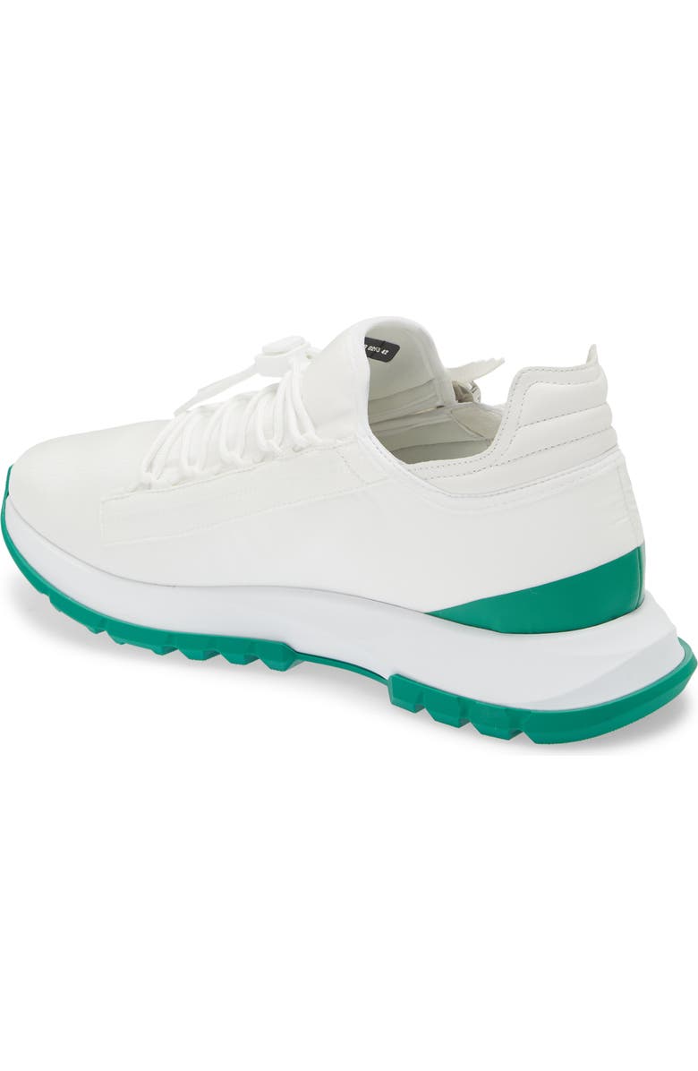 Givenchy Spectre Zip Sneaker, Alternate, color, White/ Green