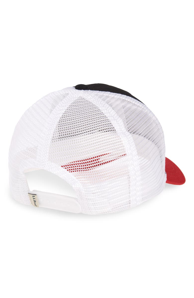 L.L.Bean Logo Graphic Trucker Hat, Alternate, color, 