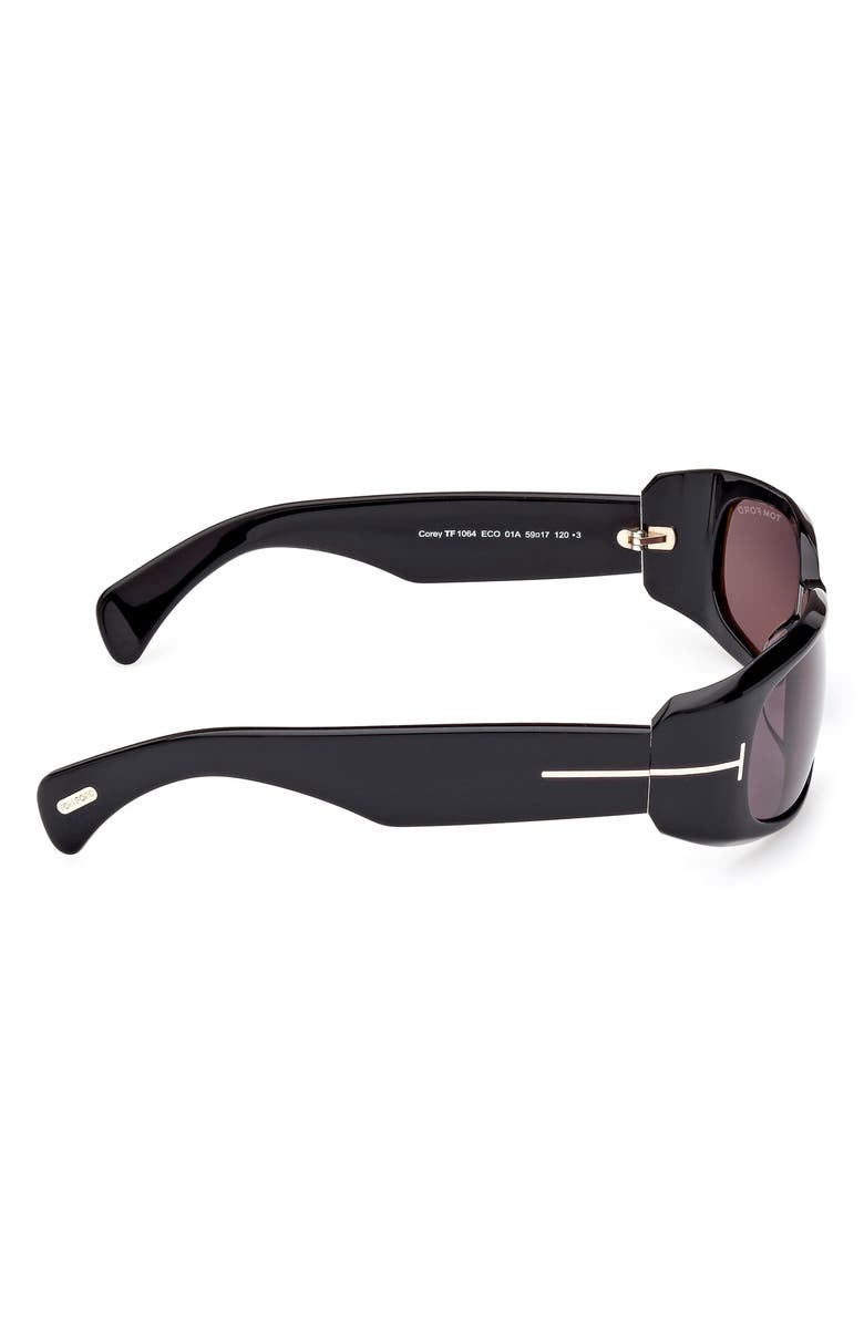 TOM FORD Corey 59mm Square Sunglasses, Alternate, color,