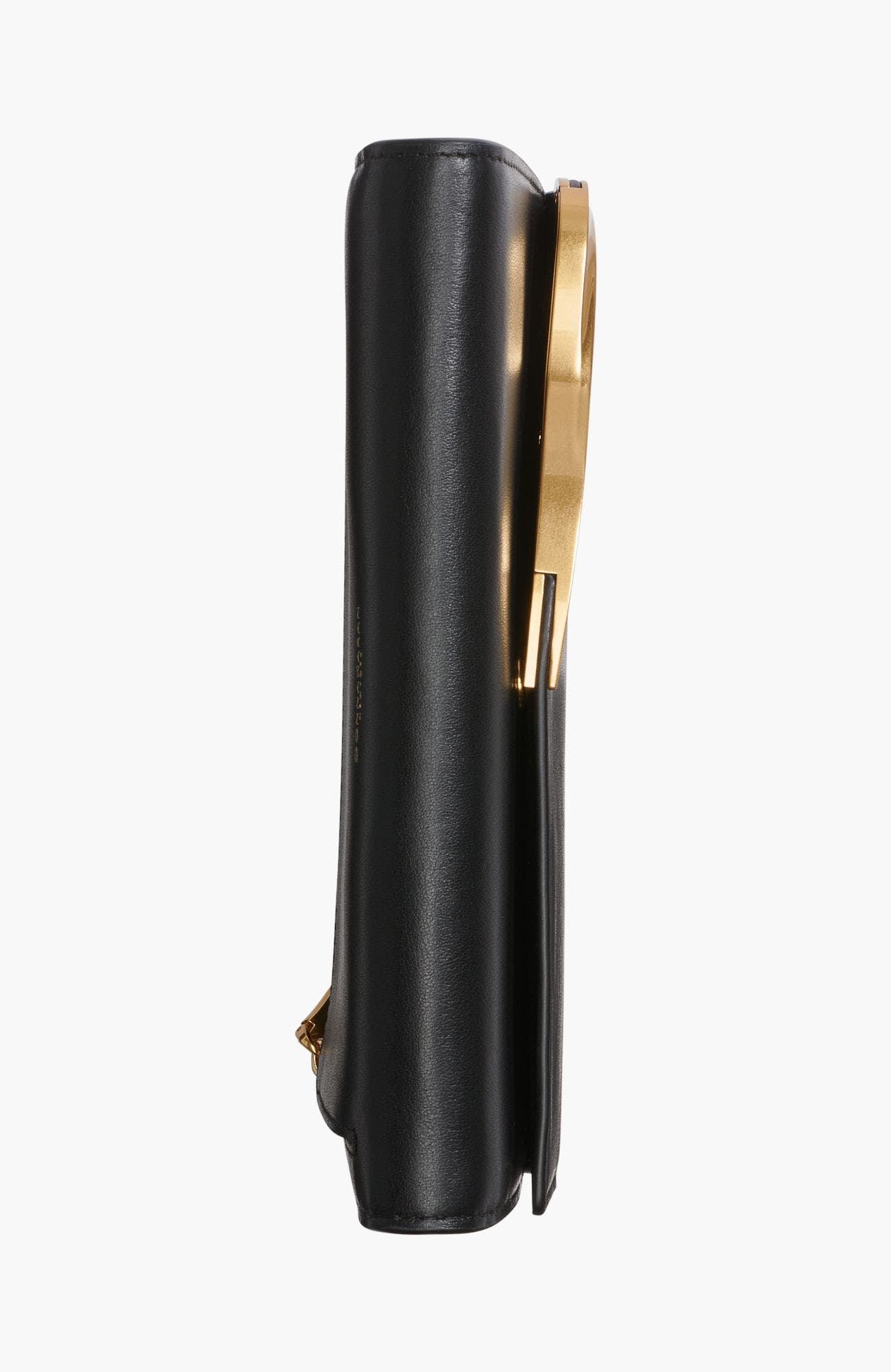 Malverne Wristlet, Alternate, color, Black/Gold