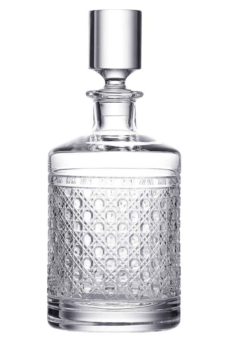 Opulence Lead Crystal Decanter, Main, color, NO COLOR