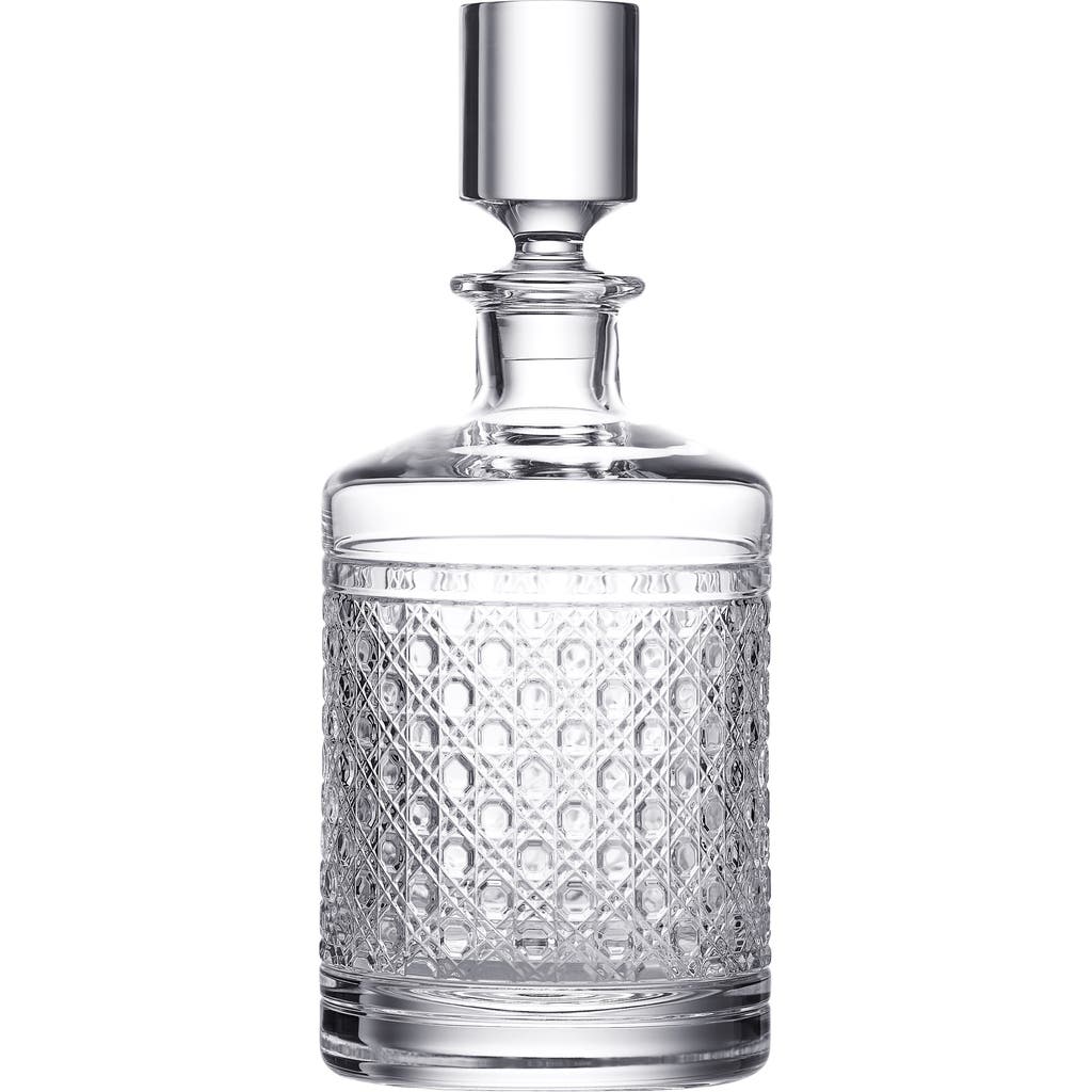 Waterford Opulence Lead Crystal Decanter In Transparent