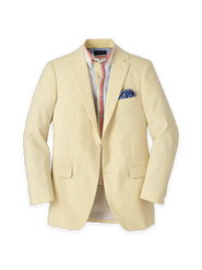 Paul Fredrick Cotton Blend Seersucker Single Breasted Notch Lapel Sport Coat