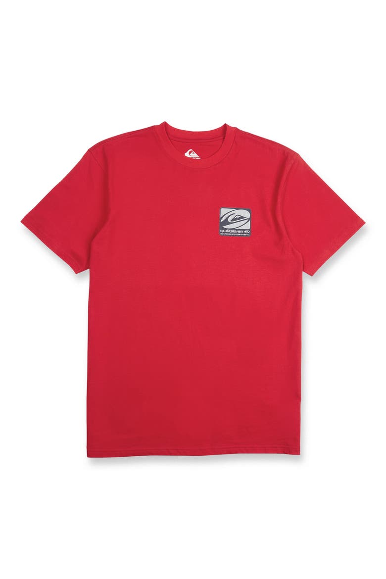 Out of Bounds Short Sleeve Graphic T-Shirt, Alternate, color, SALSA