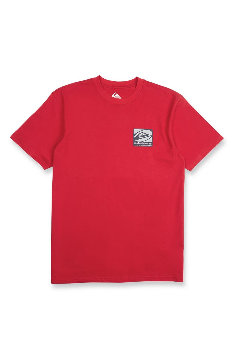 Quiksilver Out of Bounds Short Sleeve Graphic T-Shirt, Alternate, color,
