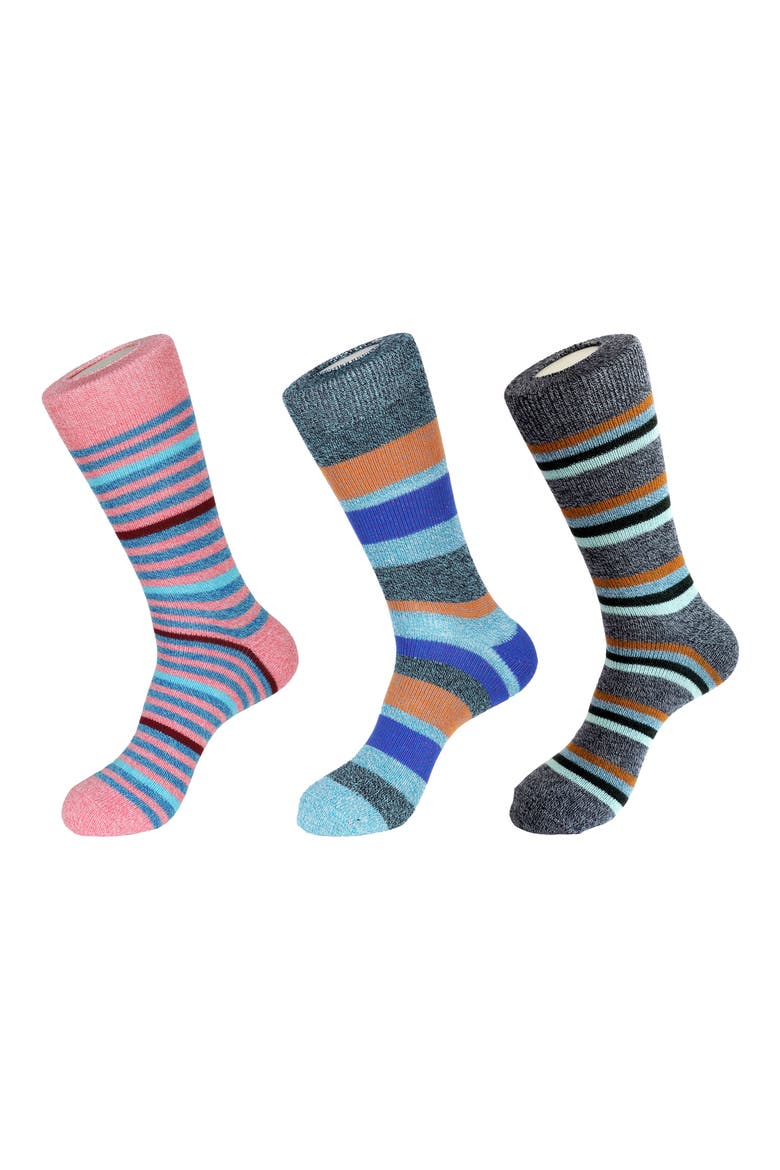 3-Pack Boot Socks, Main, color, PINK BLUE GREY