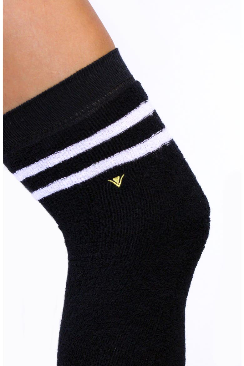 Classic Terry Leg Warmers, Alternate, color, BLACK