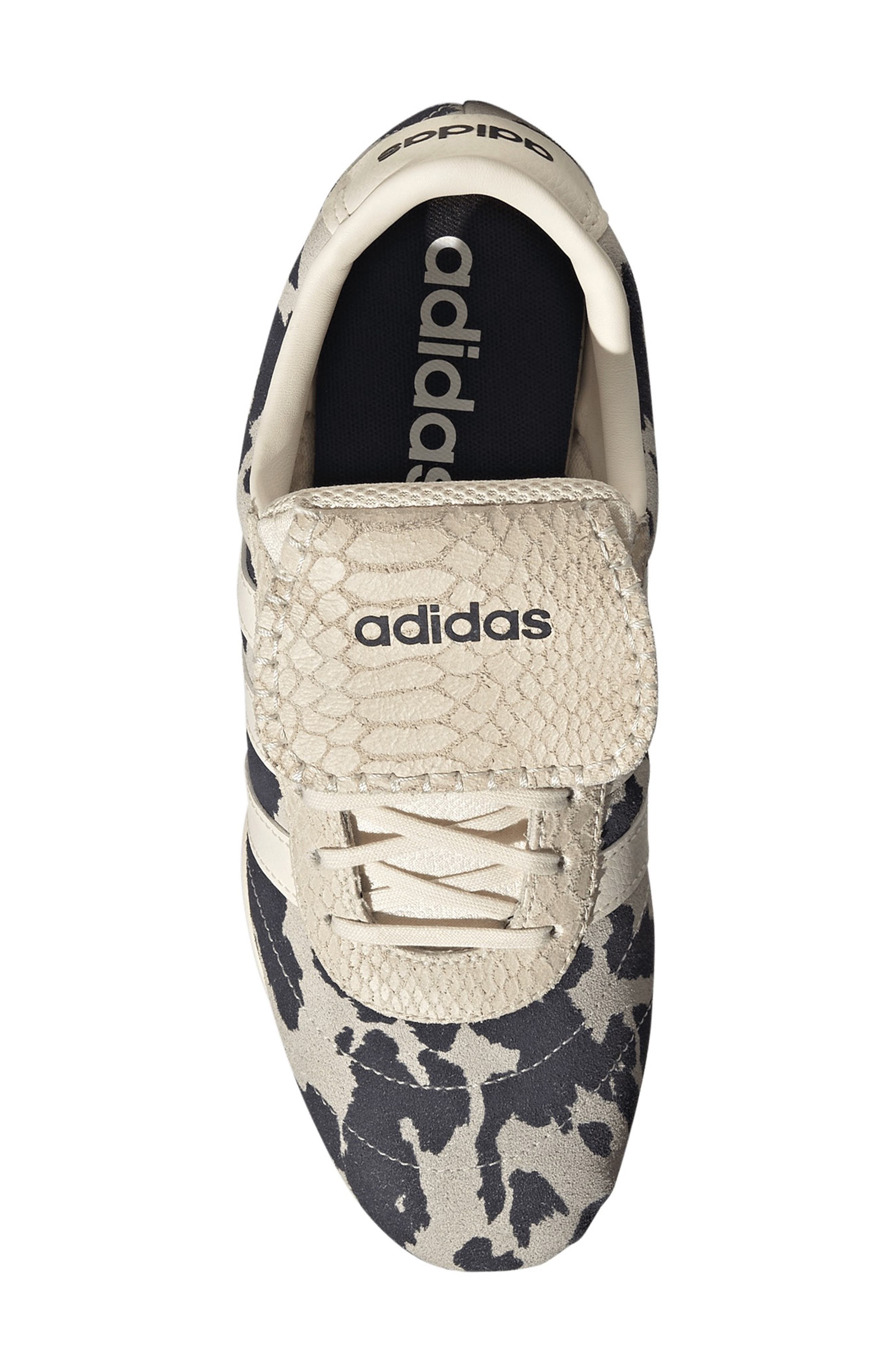 Grand Court Lo Sneaker, Alternate, color, WHITE/ OFF WHITE/BLACK