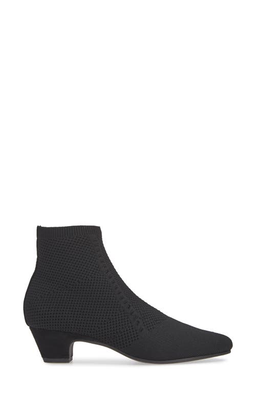 Eileen Fisher Purl Stretch-knit Fabric Booties