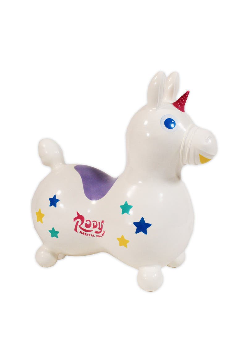 Rody Unicorn, Light Pink w/Pump, Main, color, White