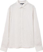 John Varvatos Hickory Stripe Button-Up Shirt