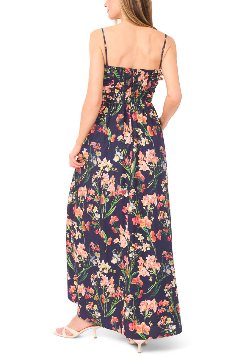 Ted Baker Nara Floral Maxi Dress, Alternate, color, Emerald Berry