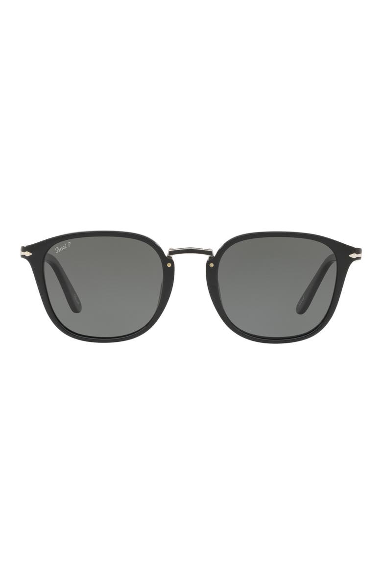 53mm Polarized Phantos Sunglasses, Main, color, BLK POL