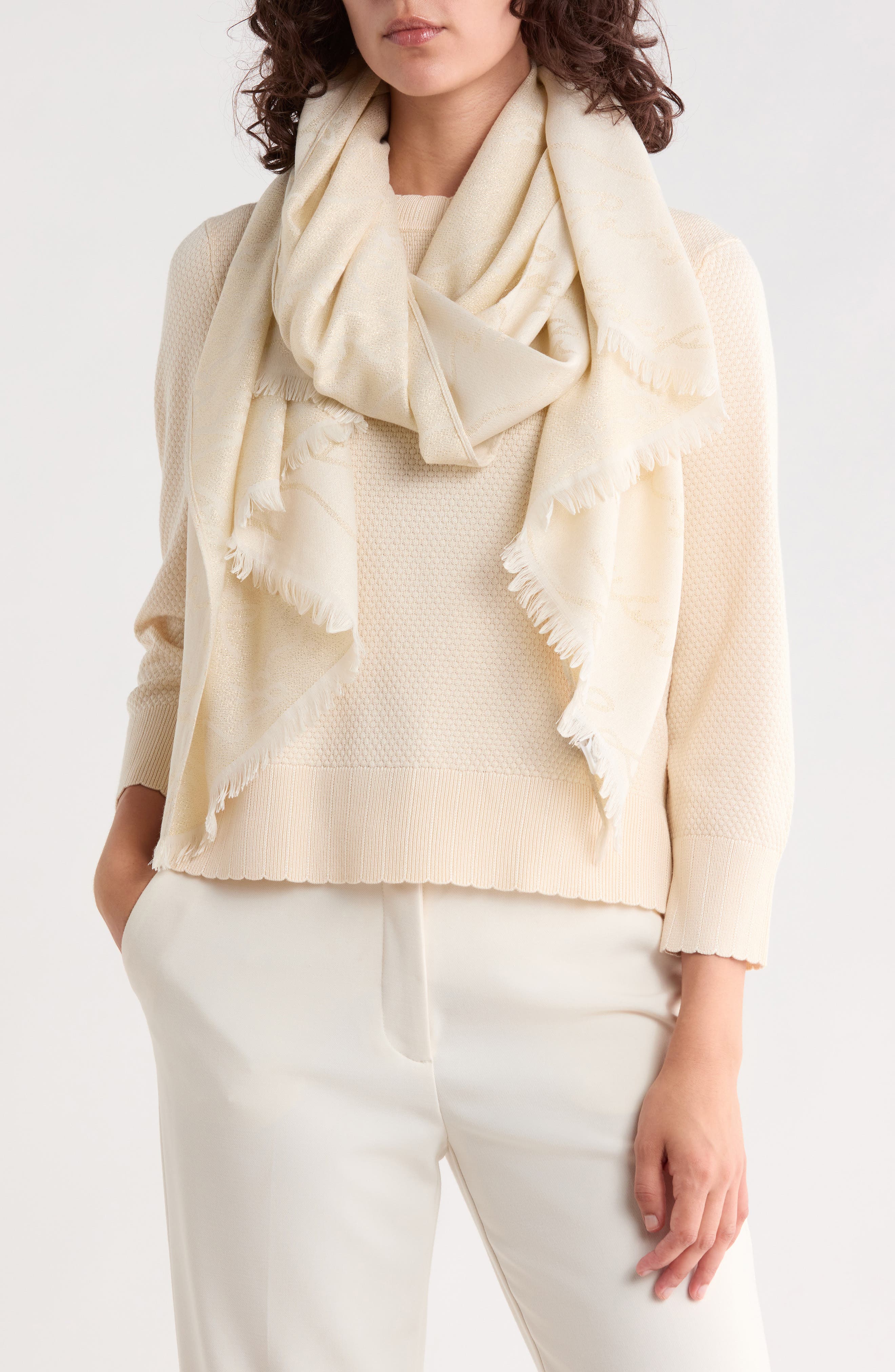Metallic Pashmina
