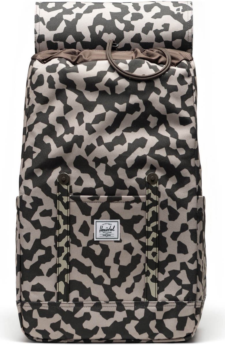 Herschel Supply Co. Retreat Recycled Polyester Backpack, Alternate, color, Shadow Pixel
