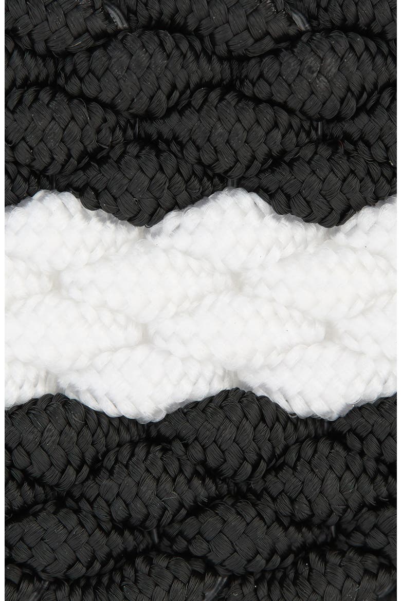 Woven Stripe Belt, Alternate, color, BLACK COMBO