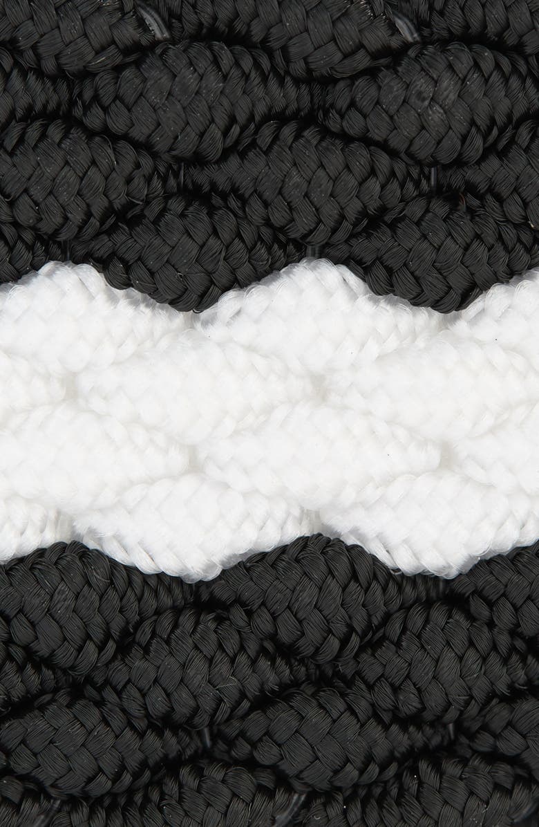 NORDSTROM RACK Woven Stripe Belt, Alternate, color, 