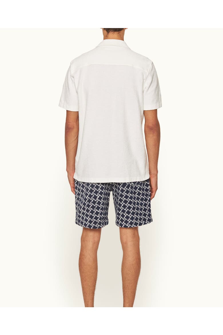 Trevone Towelling Classic-Fit Drawcord Sweat Shorts, Alternate, color, NIGHT IRIS