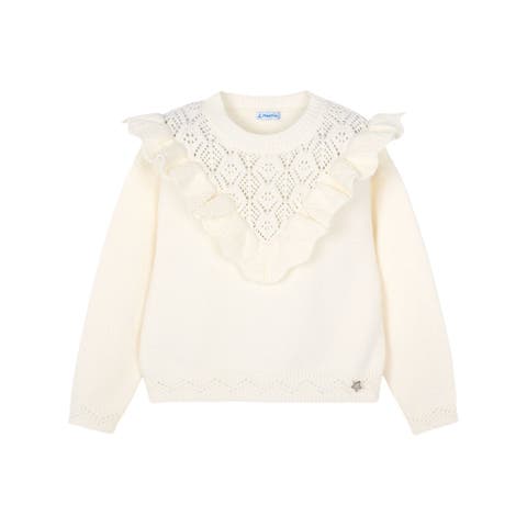 Openwork Knit Sweater (Toddler, Little Kid & Big Kid)