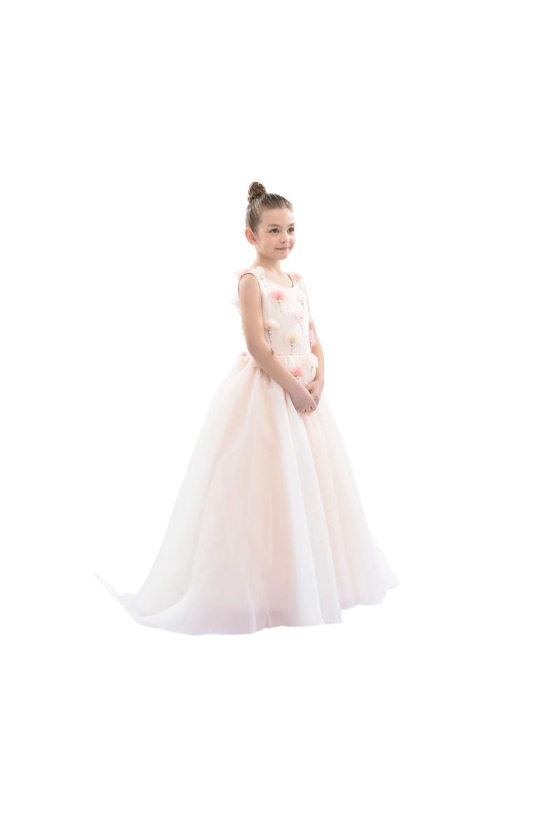 Magnolia Princess Gown, Alternate, color, Pink